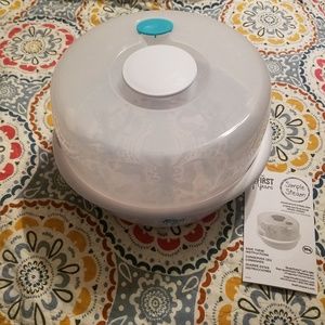 Simple steam Microwave Sterilizer